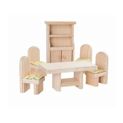 PlanToys Puppenhaus Esszimmer Classic