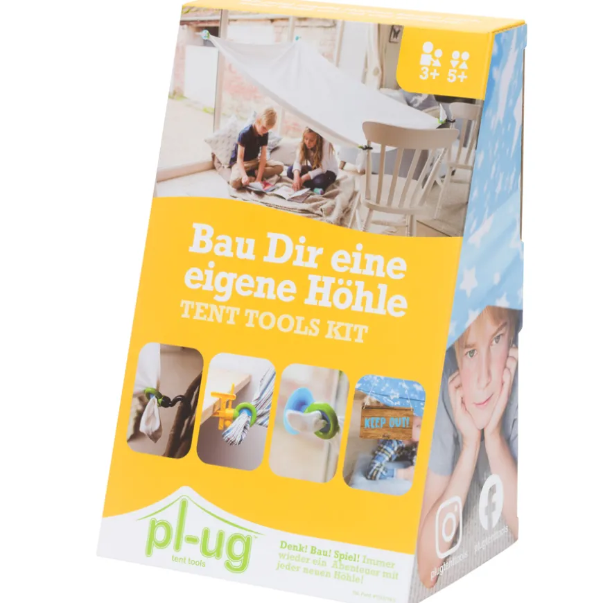 pl-ug Hu00f6hlenbau-Set Zelt-Kit 12-teilig