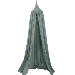 Roommate Betthimmel Vorhang Sea Grey Bio-Baumwolle