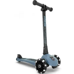 Scoot and Ride Kickboard Highwaykick 3 LED steel