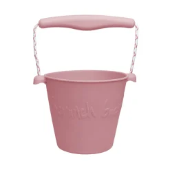 Scrunch Sandspielzeug Eimer biegsam Dusty Rose