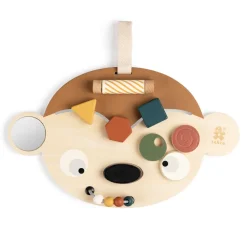 Sebra Aktivitu00e4tstafel Holz Maci der Affe