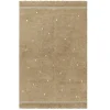 Tapis Petit Teppich Emily dot warm Beige 170x120
