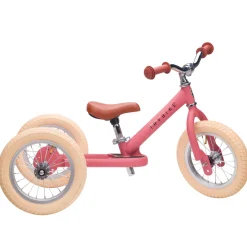 Trybike Dreirad / Laufrad Steel Vintage Pink matt 2 in 1