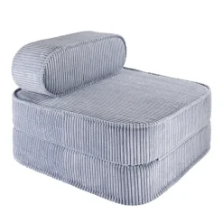 Wigiwama Kindersessel ausklappbar Blueberry Blue Flip Chair Cord