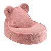 Wigiwama Kindersitzsack Guava Pink Bear Teddy