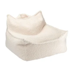 Wigiwama Kindersitzsack/Kindersessel Cream White Teddy