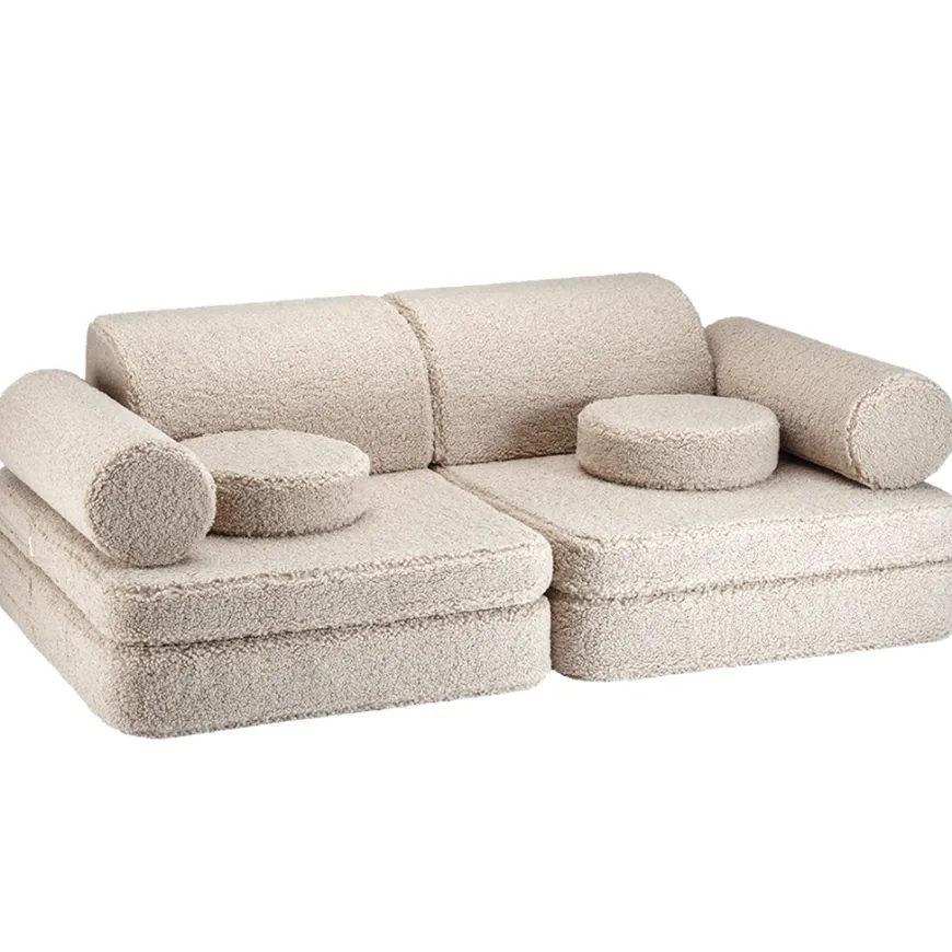Wigiwama modulares Kindersofa Biscuit Teddy