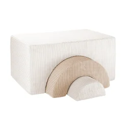 Wigiwama modulares Spielset Marshmallow Rainbow Cord