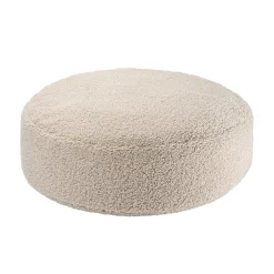Wigiwama Pouf Ottoman Biscuit Teddy