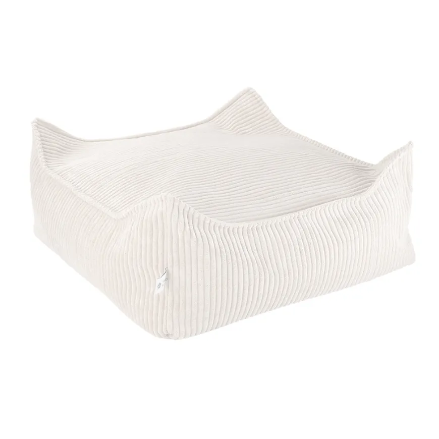 Wigiwama Pouf Ottoman Marshmallow Square Cord