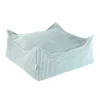 Wigiwama Pouf Ottoman Peppermint Green Square Cord